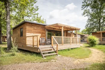 Huuraccommodatie(s) - Chalet Portland - Huttopia Lac de l'Uby - Gers