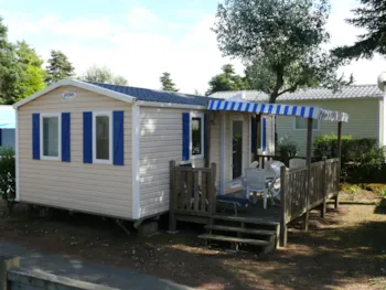 Mietunterkunft - Mobilheim Gamme Espace 2 Zimmer 27/28 M² 4/5 Personen - Plein Air Locations - Camping  Acapulco