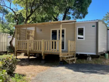 Mietunterkunft - Mobilheim Espace Plus Range 3 Schlafzimmer (Neu) 34 M² - Plein Air Locations - Camping Les Genêts