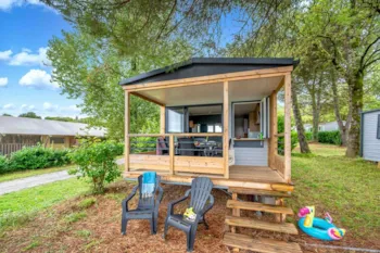 Mietunterkunft - Mobilheim Ciela Privilège Bay – 2 Schlafzimmer - Seeblick - Grill - Camping Le Lac de Thoux