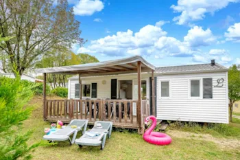 Mietunterkunft - Mobilheim Ciela Confort Compact - 3  Zimmer - Camping Le Lac de Thoux