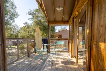 Mietunterkunft - Safari Lodge - Camping Nature L'Airial****