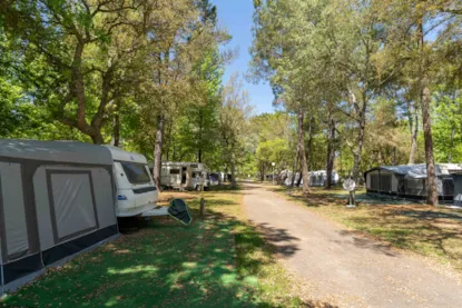 Forfait: Piazzola + Auto + Tenda O Roulotte + Elettricità