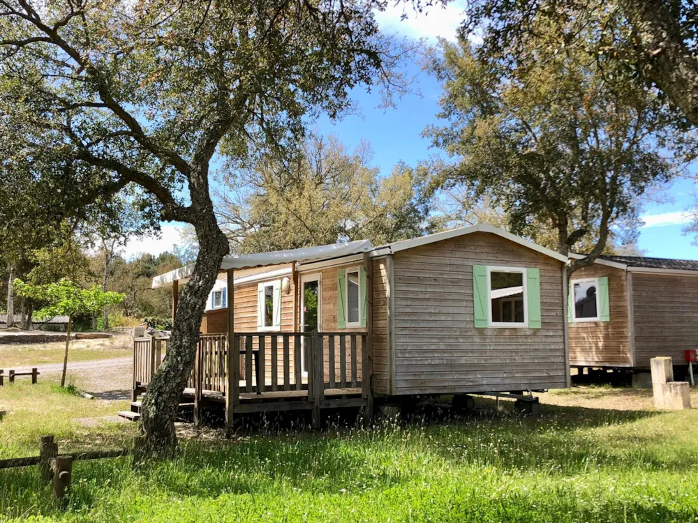 Location - Authentic 2 Chambres - Camping Nature L'Airial****