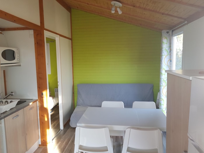 Chalet Confort (30M²) Avec Terrasse Couverte, 2 Chambres