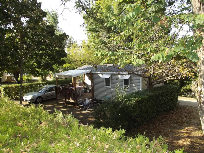 Mobil-Home Confort 4P (27M²) Avec Terrasse Couverte, 2 Chambres, Climatisé