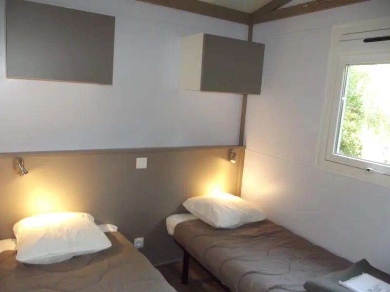 Chalet Prémium (35M²) Avec Grande Terrasse Couverte, 3 Chambres