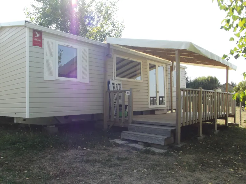 Mobil-Home Confort 6P (35M²) Avec Terrasse Couverte, Climatisé