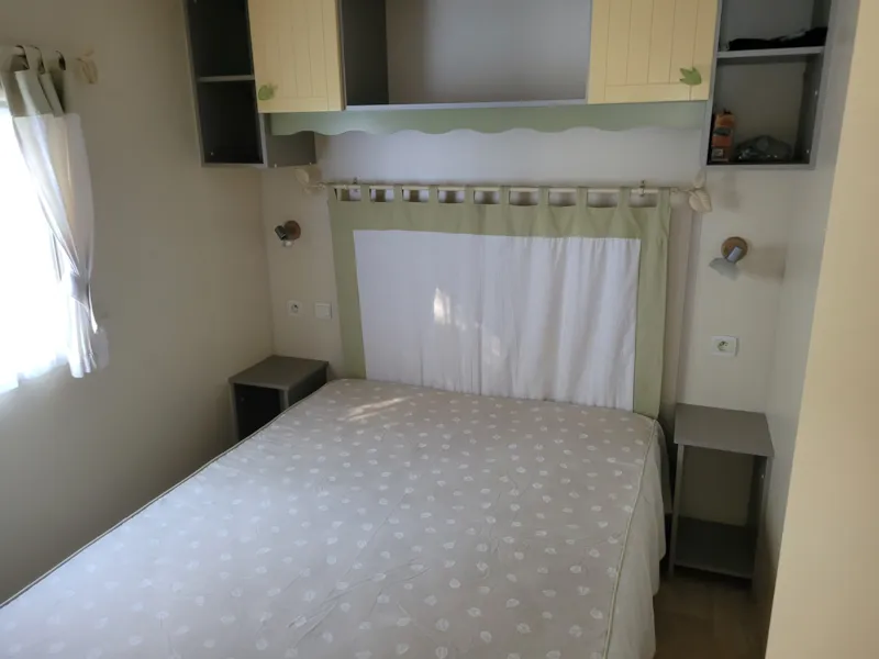 Mobil-Home Confort Supérieur 4P (32M²) Avec Terrasse Couverte, 2 Chambres, Climatisé