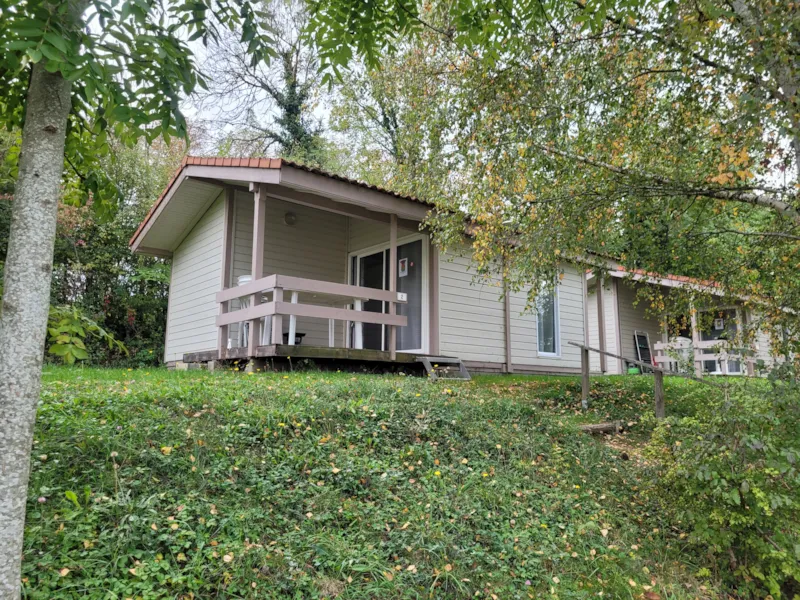 Chalet Premium (35M²)  5 Pers, 2 Chambres, Climatisation, Tv, Lave-Vaisselle, Lit Queen Size