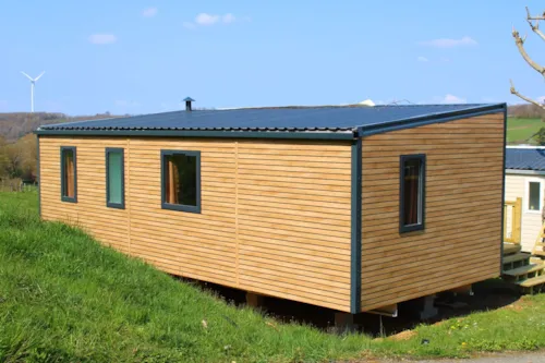 Location - Mobil-Home Premium (33M²) , 2 Chambres, Clim, Tv, Lave-Vaisselle, Terrasse, Lit Queen Size - image n°3 - Camping le Grand Cerf