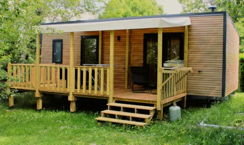 Location - Mobil-Home Premium (33M²) , 2 Chambres, Clim, Tv, Lave-Vaisselle, Terrasse, Lit Queen Size - image n°1 - Camping le Grand Cerf