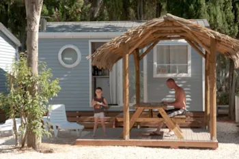 Mietunterkunft - Bikini Tv+Wifi Pool Seite - Camping-Village le Floride & l'Embouchure