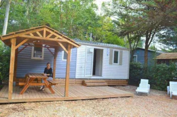 Mietunterkunft - Family Klim+Tv+Wifi Pool Seite - Camping-Village le Floride & l'Embouchure
