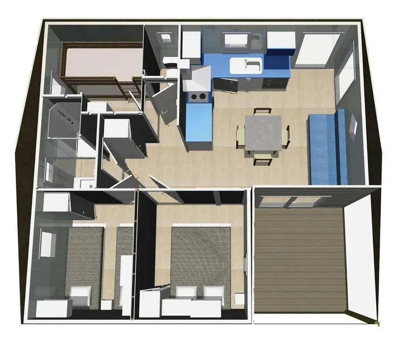 Ciela Confort Chalet - 3 Chambres + Spa