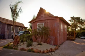 Mietunterkunft - Faré Aloha  Klim+Tv+Wifi Pool Seite - Camping-Village le Floride & l'Embouchure