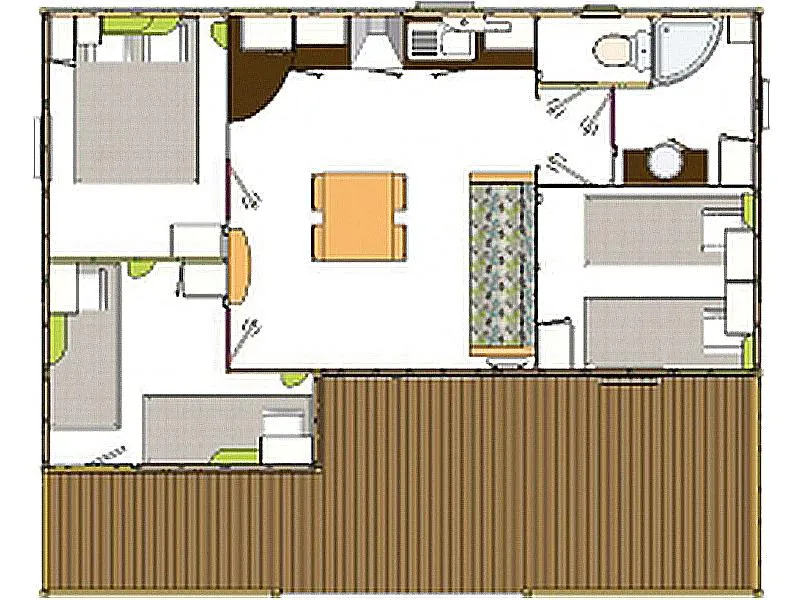 Chalet Ciela Privilège Tropical - 3 Chambres