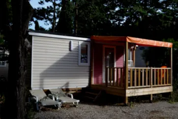 Mietunterkunft - Quatro+Clim Terrasse Pool Seite S - Camping-Village le Floride & l'Embouchure