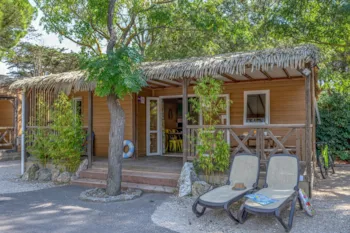 Mietunterkunft - Chalet Ciela Privilège Tropical - 3 Schlafzimmer - Camping-Village le Floride & l'Embouchure