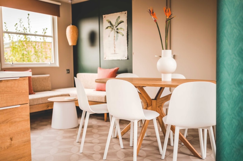 Stacaravan Ciela Prestige - 3 slaapkamers - 2 badkamers - lakens, handdoeken en plancha