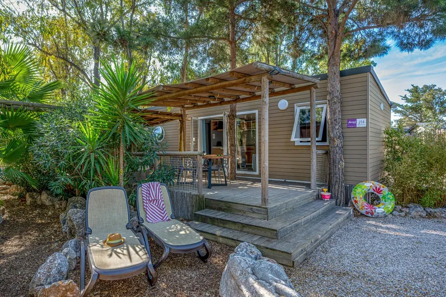 Location - Mobil Home Ciela Exception Spa - 2 Chambres - 1 Salle De Bain - Camping-Village le Floride & l'Embouchure