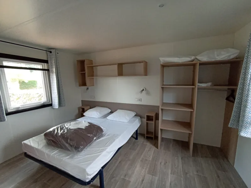 C- Mobil-Home Hélios - Pmr - 2 Chambres 32M² Avec Terrasse Couverte