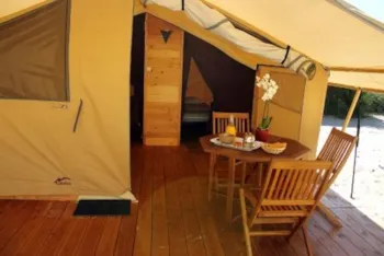Mietunterkunft - Zelt Cabanon 20M² (2 Zimmer) - Capfun - Landisland