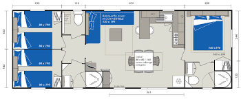 Mobil Home 50 Grand Confort 3 Chambres 2 Sdb 2Wc