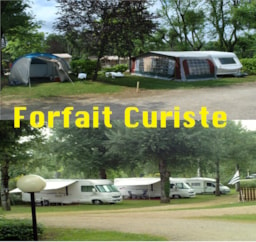 Kampeerplaats(en) - Forfait Curiste Emplacement (Caravane Ou Camping Car / 1 Voiture / Électricité) - LES LACS DE COURTES
