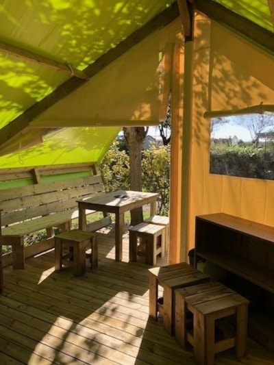 Ecolodge Tent - 2 bedrooms — 5