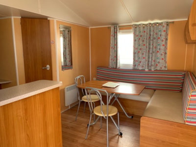 Mobile-home 30m² + 12m² semi-covered wooden terrace — 6