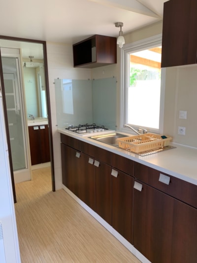 Mobile home 28m² + covered terrace (12m²) — 5