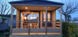 Mietunterkunft - 2022 - Mobile Home Standing 28M2 + Terrace Integrate 8M2 - Camping du Petit Pont