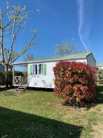 Location - Mobile-Home 20M² Safari Terrasse Intégrée 8M² - Camping du Petit Pont