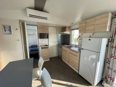 Mobile-home 32m2 - 3 bedrooms - AIR CONDITIONING - covered terrace 12m2 — 3