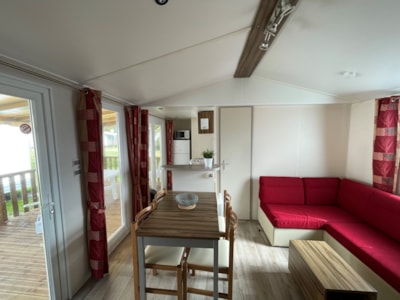 Mobile-home 36m2 - 2 bedrooms + large covered terrace 15m2 — 2
