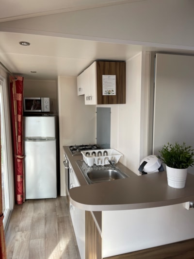 Mobile-home 36m2 - 2 bedrooms + large covered terrace 15m2 — 5