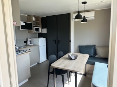 2024 LOGGIA 2- Air-conditioned 25m² mobile home + 9m² covered wooden terrace — 3