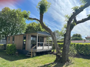 Location - 2022 - Mobile Home Standing 28M2 + Terrasse Intégrée 8M2 - Camping du Petit Pont