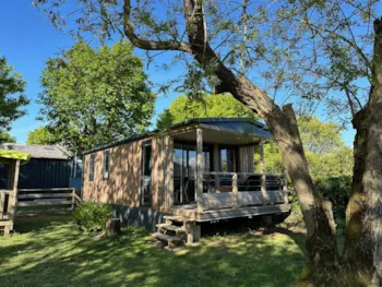 Location - 2022 - Mobile Home Standing 28M2 + Terrasse Intégrée 8M2 - Camping du Petit Pont