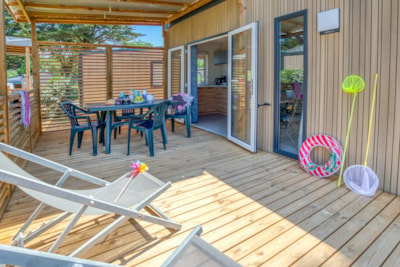 Air-conditioned mobile home Trio - 33 m² - 3 bedrooms