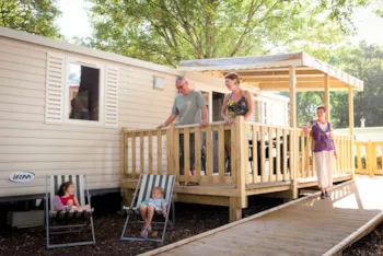 Location - Mobil-Home Pmr - 32M² - 2 Chambres - Camping Park Er Lann ***