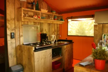 Mietunterkunft - Zelt Insolite Nature Family 3* - Camping Ushuaïa Villages - Au Bois Joli