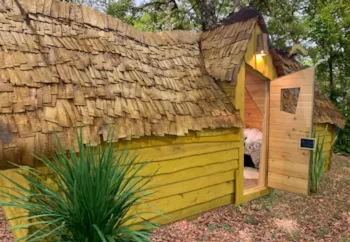 Mietunterkunft - Chalet Insolite Privilège 4* - Camping Ushuaïa Villages - Au Bois Joli