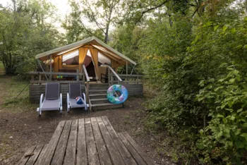 Mietunterkunft - Ungewöhnliches Naturzelt 2* - Camping Ushuaïa Villages - Au Bois Joli