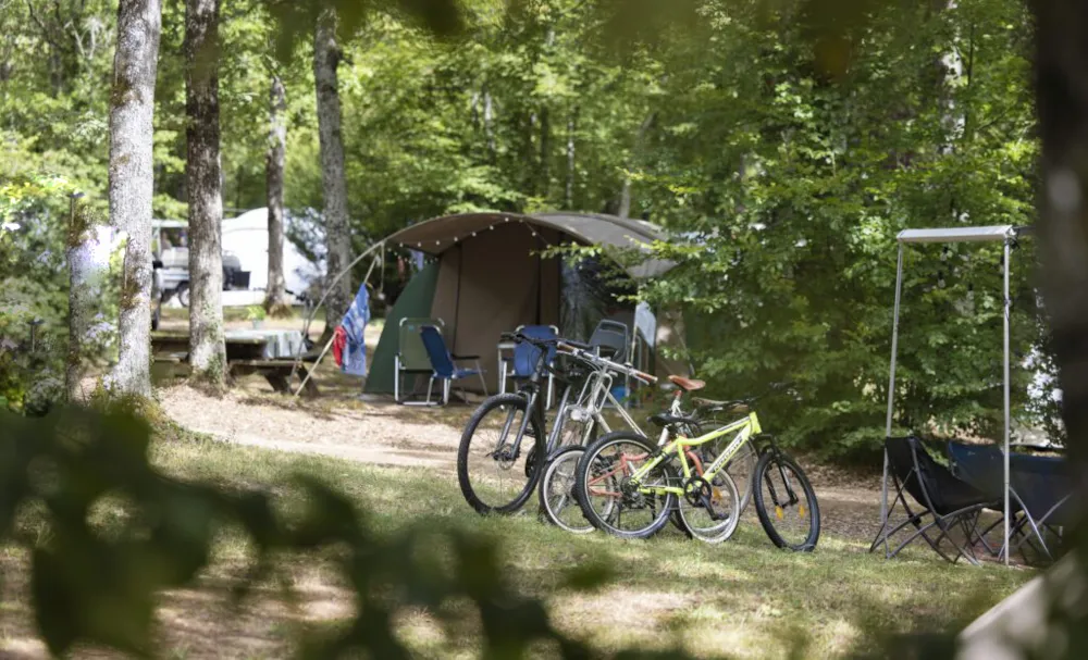 Kampeerplaats(en) - Privilege Kampeerplaats  Xxl 4* - Camping Ushuaïa Villages - Au Bois Joli