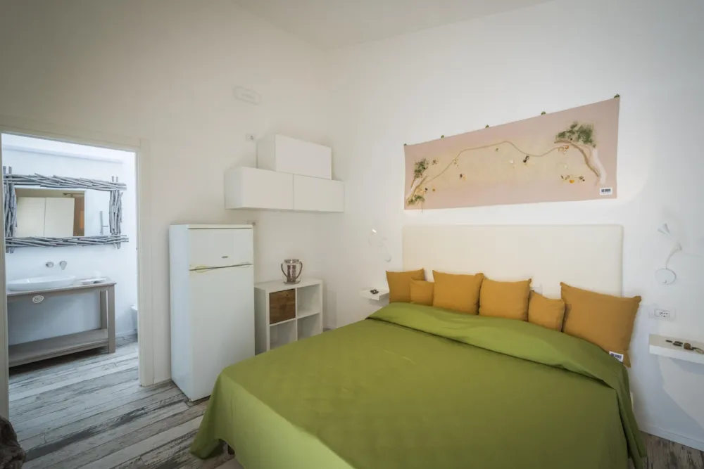 Mietunterkunft - Bungalow Ein Raum Superior - Tiliguerta Glamping & Camping Village
