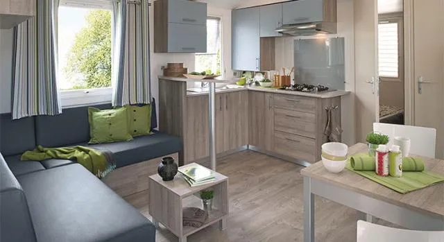 Mobile Home Deluxe Confort - 2 Chambres / 1 Salle De Bain + Climatisation