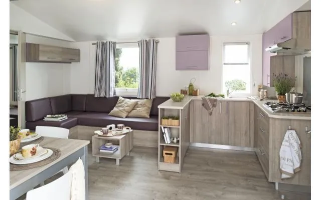 Mobile Home Deluxe Octalia - 3 Chambres / 1 Salle De Bain + Climatisation