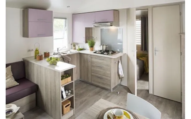 Mobile Home Deluxe Octalia - 3 Chambres / 1 Salle De Bain + Climatisation